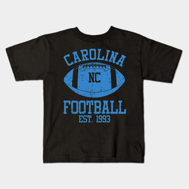 Carolina Football Fan Gift Present Idea Kids T-Shirt by Bestseller